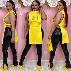 Woman’s Top- Yellow